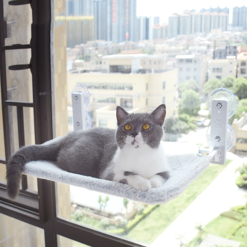 Suction-Cup Cat Window Hammock