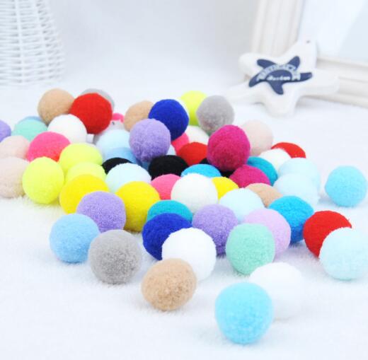 Soft Plush Cat Toy Ball Pack