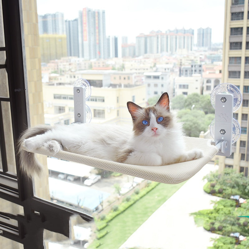 Suction-Cup Cat Window Hammock