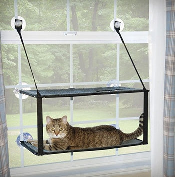 Removable Double-Layer Cat Window Hammock