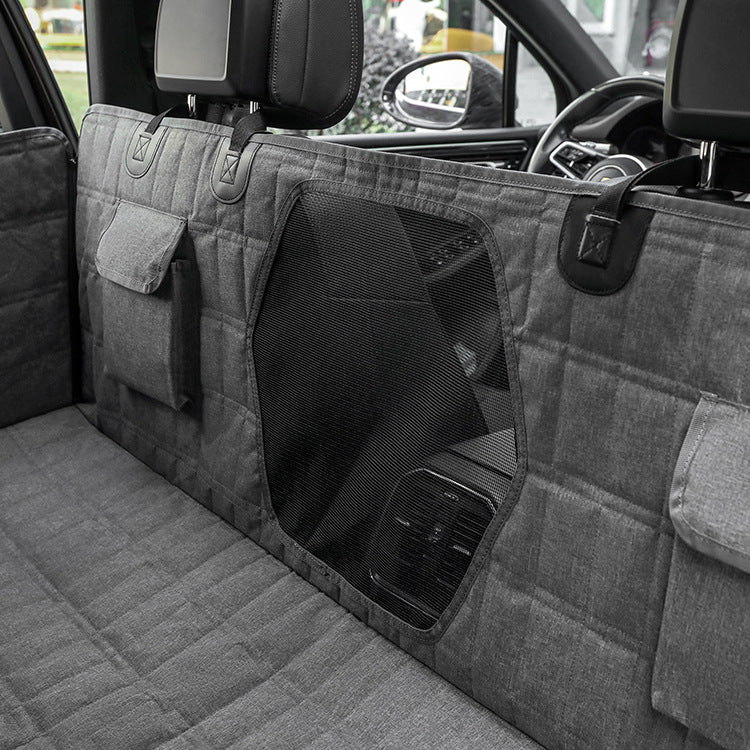 Water-Resistant Rear Seat Pet Mat