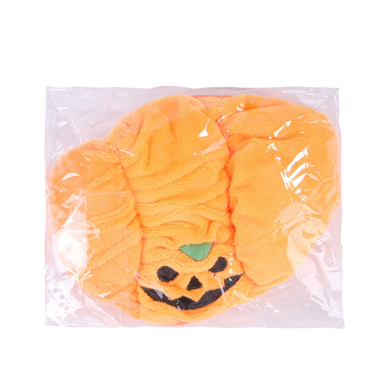 Halloween Pumpkin Pet Hat