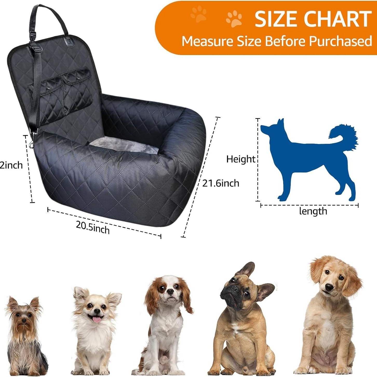 Waterproof Pet Back Seat Travel Cover