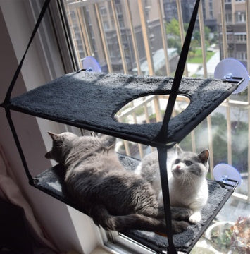 Removable Double-Layer Cat Window Hammock