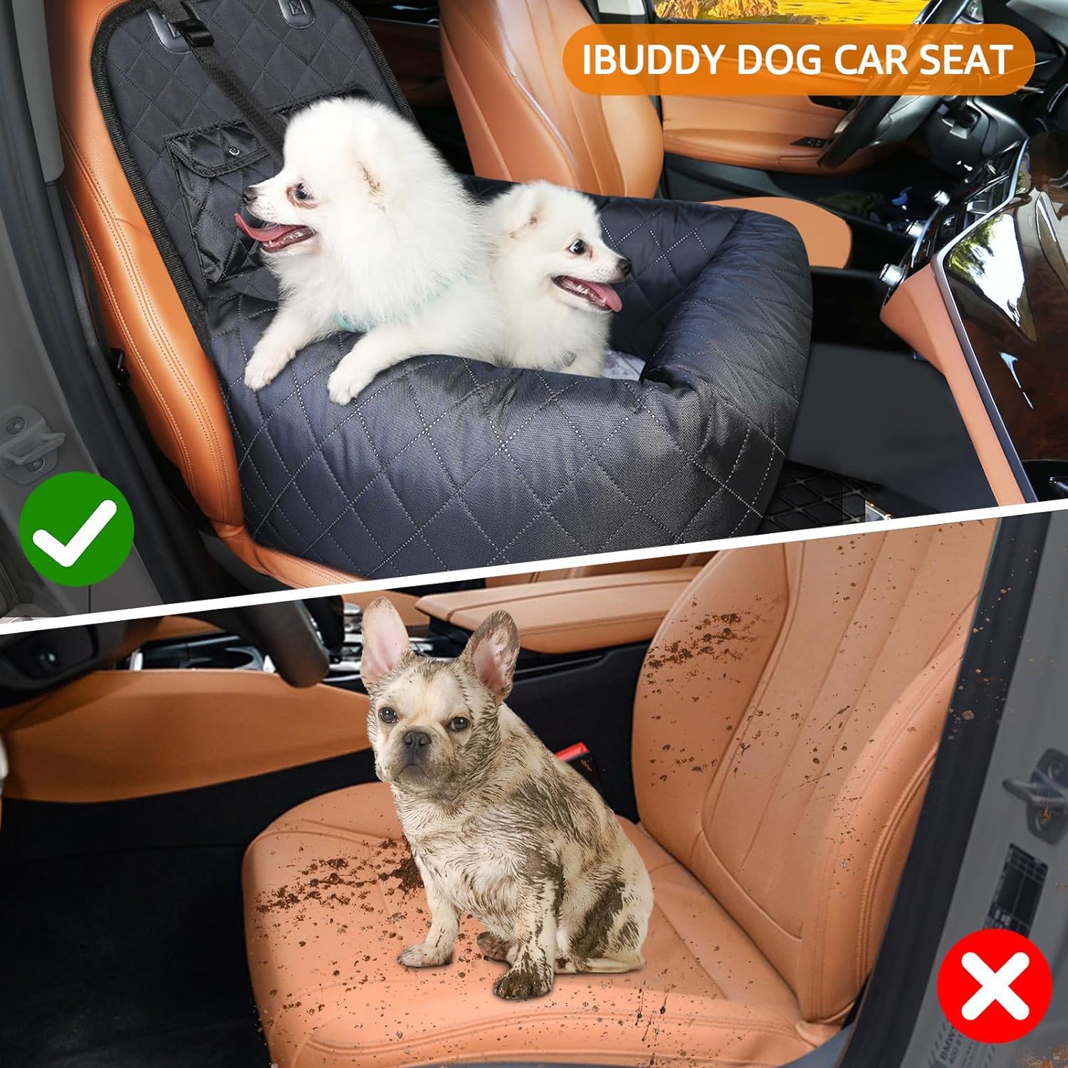 Waterproof Pet Back Seat Travel Cover