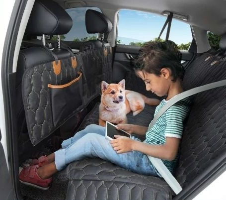 3-in-1 Machine-Washable Pet Car Mat