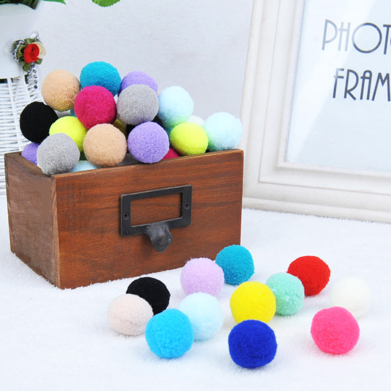 Soft Plush Cat Toy Ball Pack