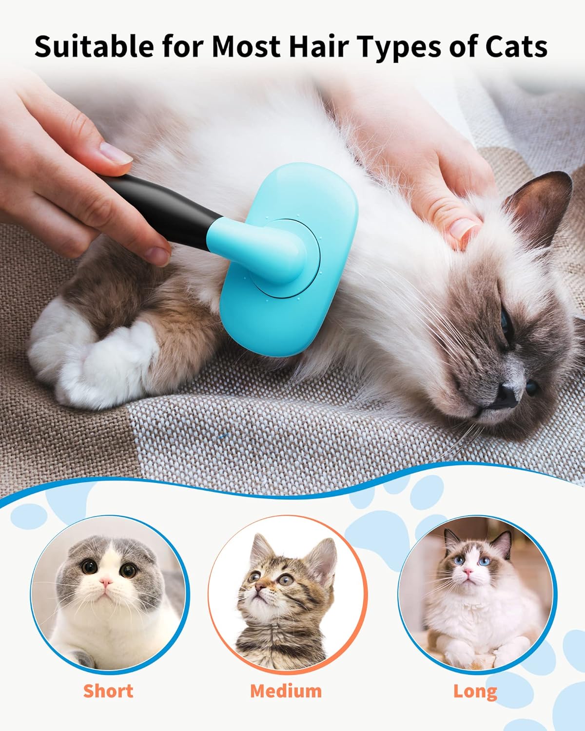 Pet Deshedding Grooming Brush