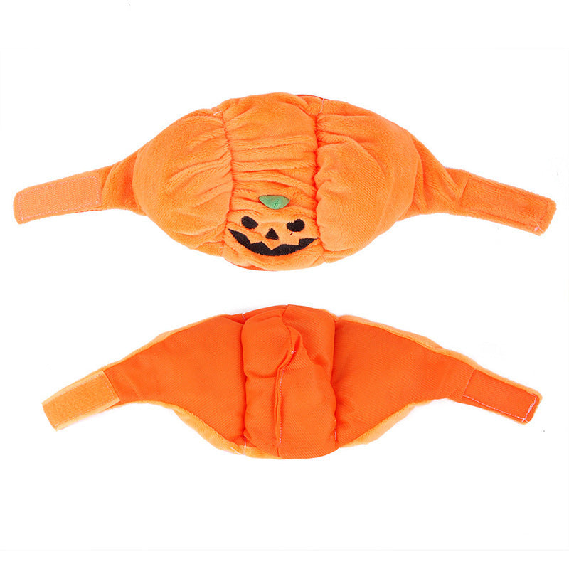 Halloween Pumpkin Pet Hat