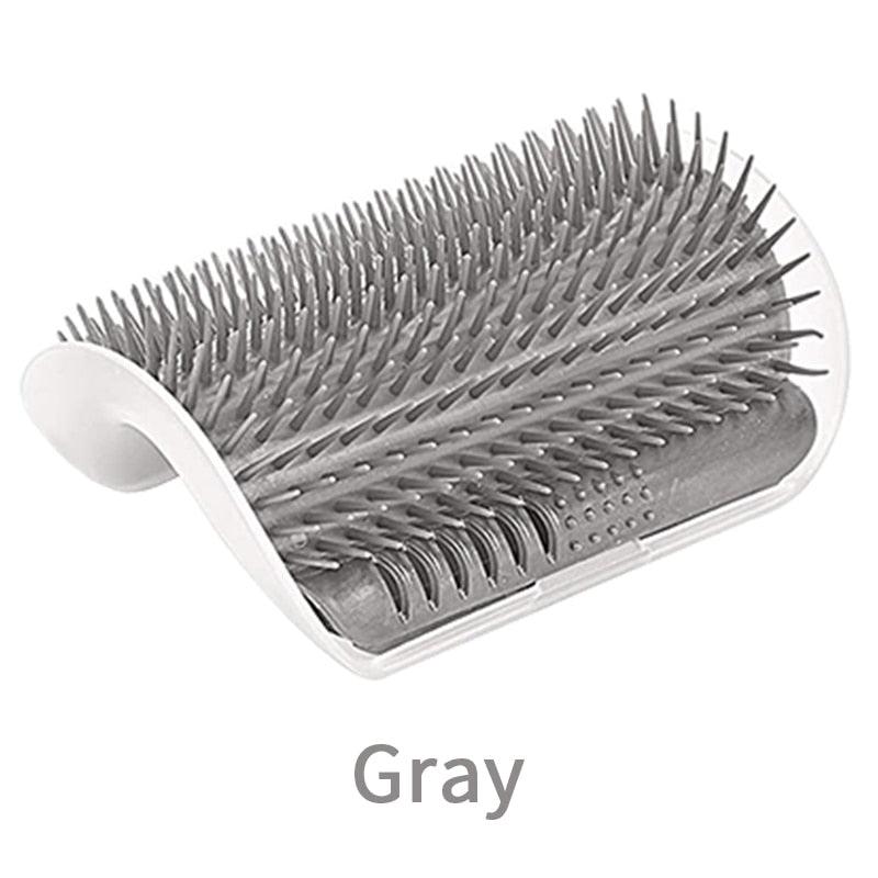 Wall-Mounted Cat Grooming & Massage Brush