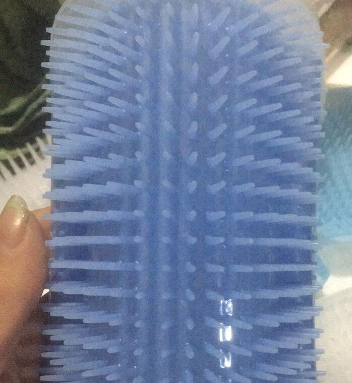 Wall-Mounted Cat Grooming & Massage Brush