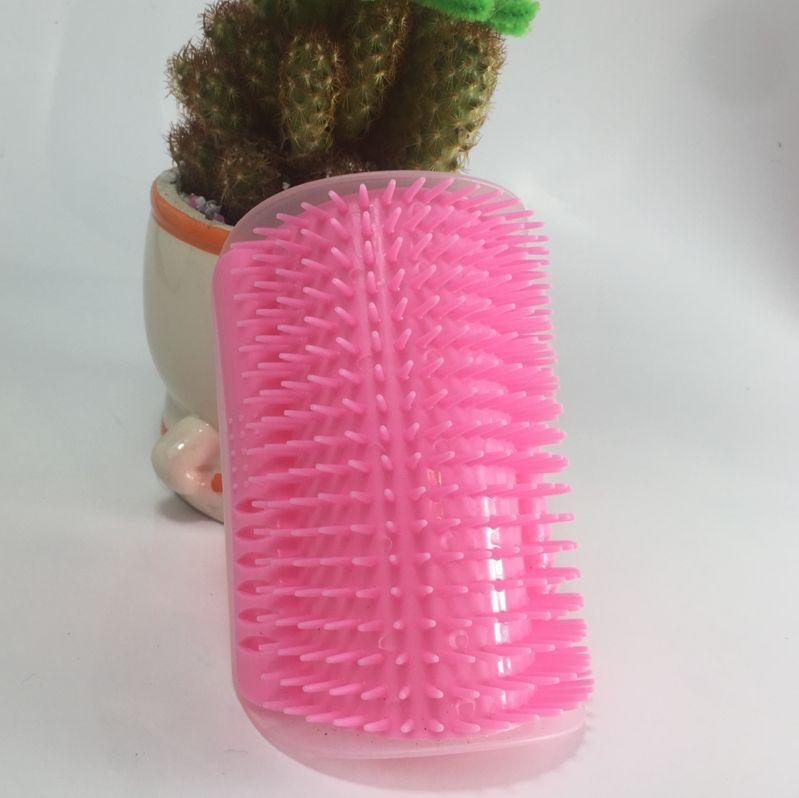 Wall-Mounted Cat Grooming & Massage Brush