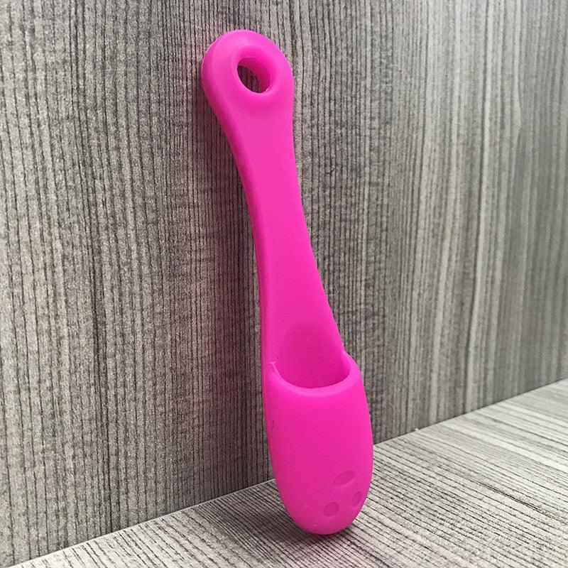 Soft Silicone Pet Cleaning & Dental Brush
