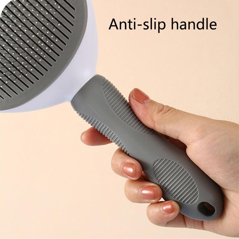 Self-Cleaning Slicker Brush for Dogs & Cats