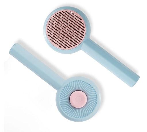 Self-Cleaning Pet Grooming Brush