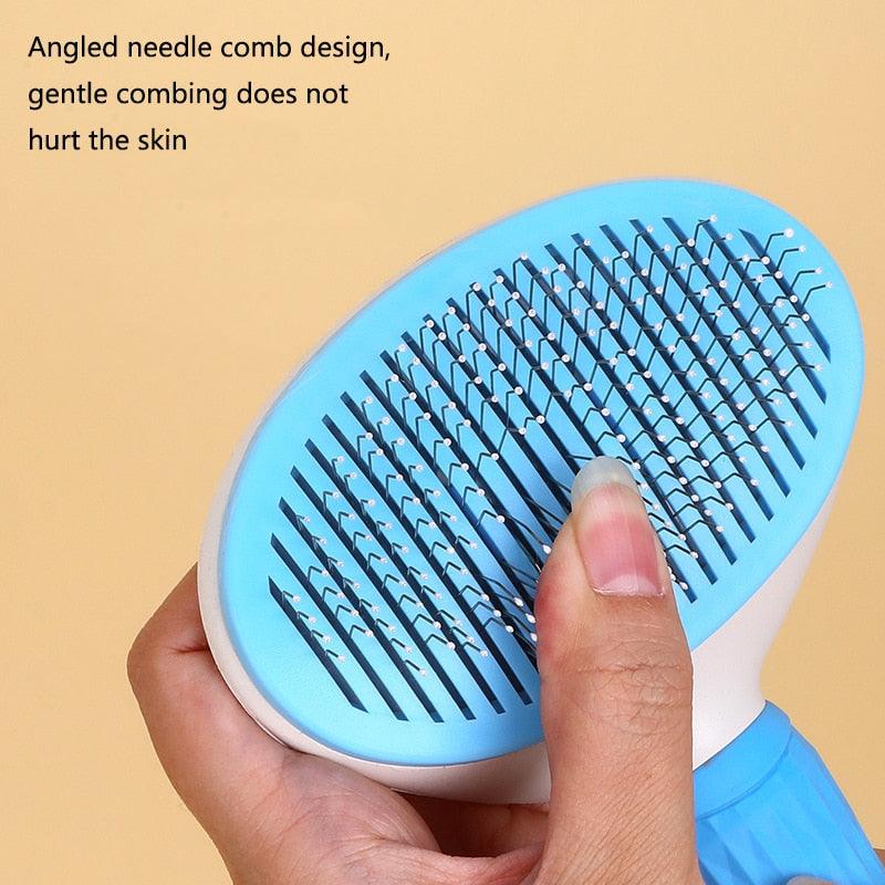Self-Cleaning Slicker Brush for Dogs & Cats