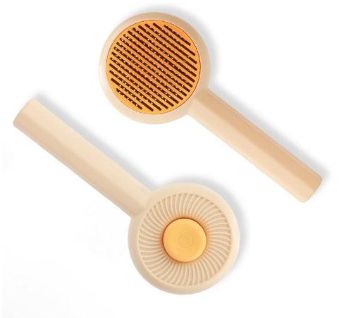 Self-Cleaning Pet Grooming Brush