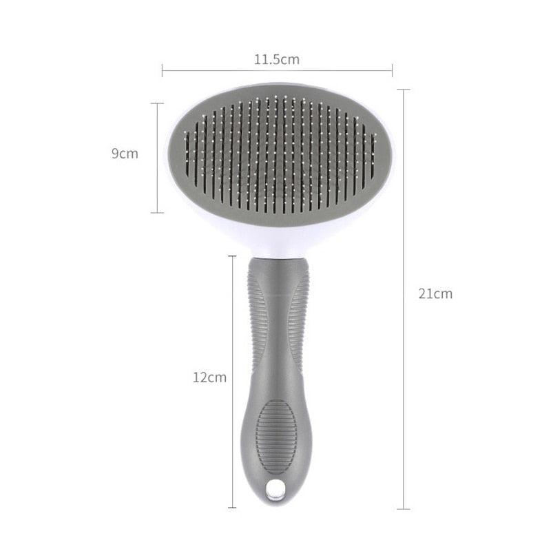 Self-Cleaning Slicker Brush for Dogs & Cats