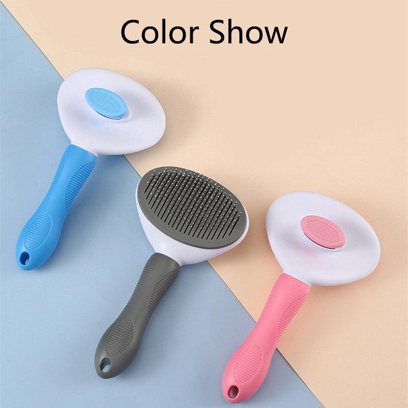 Self-Cleaning Slicker Brush for Dogs & Cats