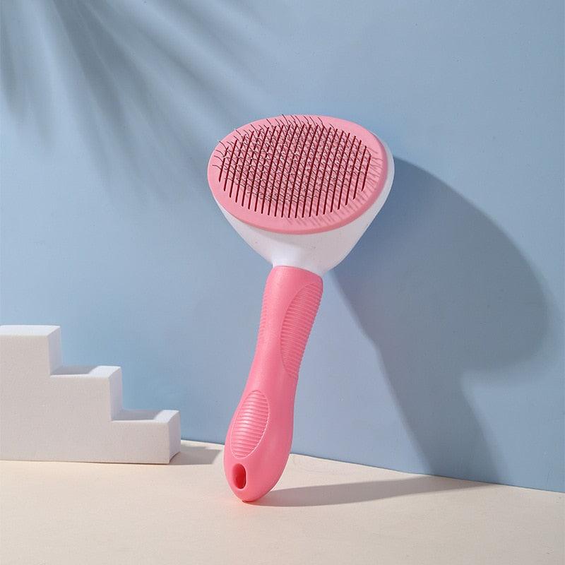 Self-Cleaning Slicker Brush for Dogs & Cats