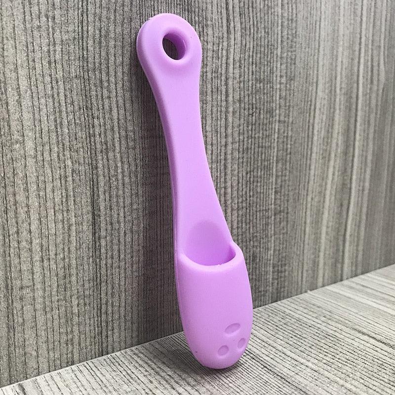 Soft Silicone Pet Cleaning & Dental Brush
