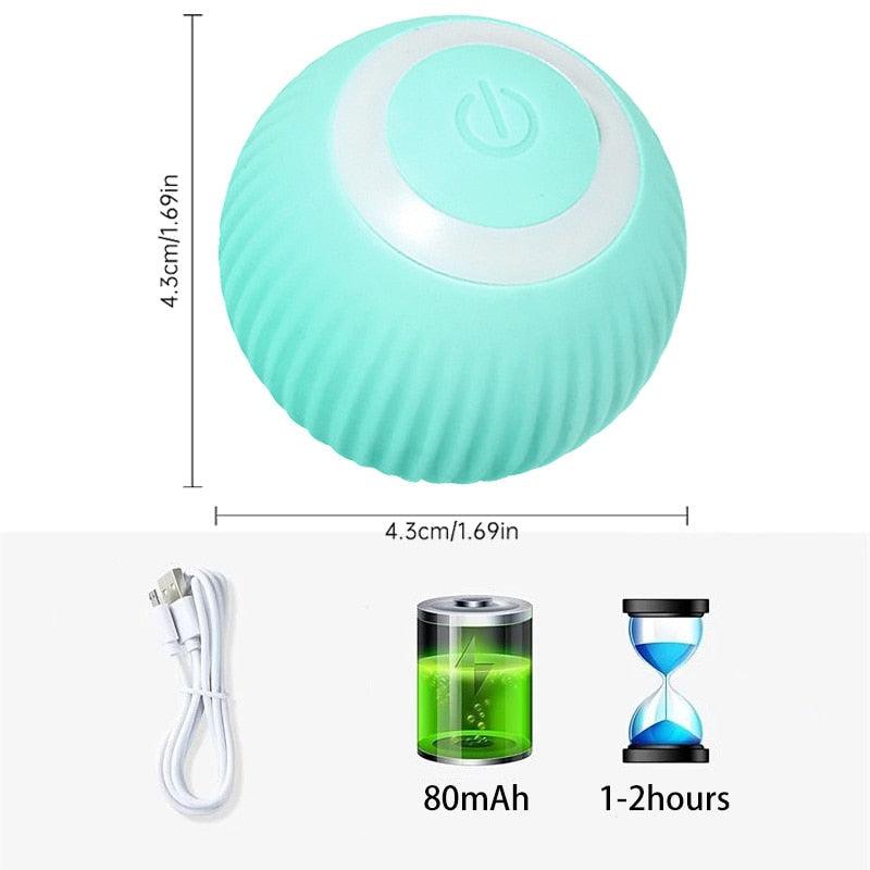 Rechargeable Smart Rolling Cat Ball