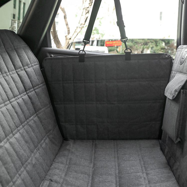 Water-Resistant Rear Seat Pet Mat