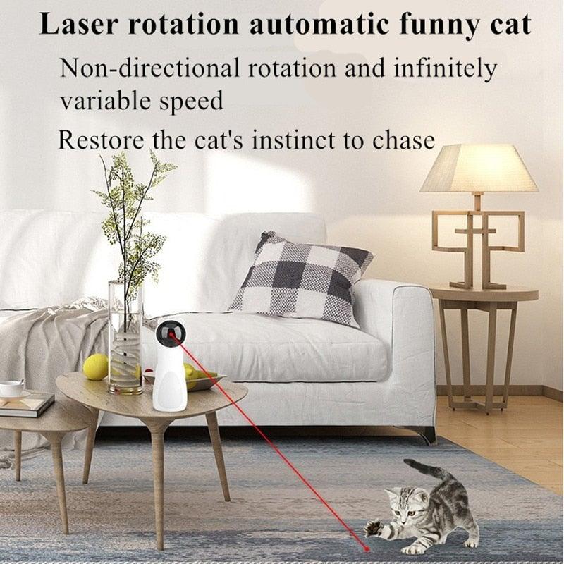 Rechargeable Automatic Laser Cat Toy