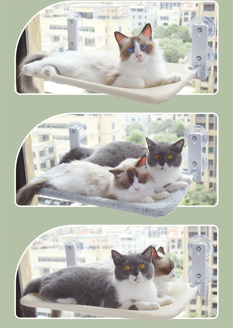 Suction-Cup Cat Window Hammock
