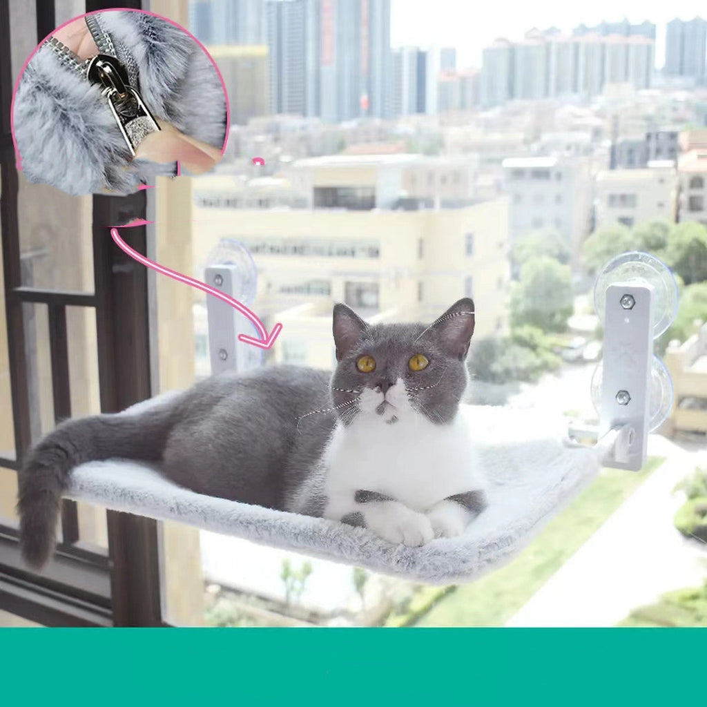 Suction-Cup Cat Window Hammock