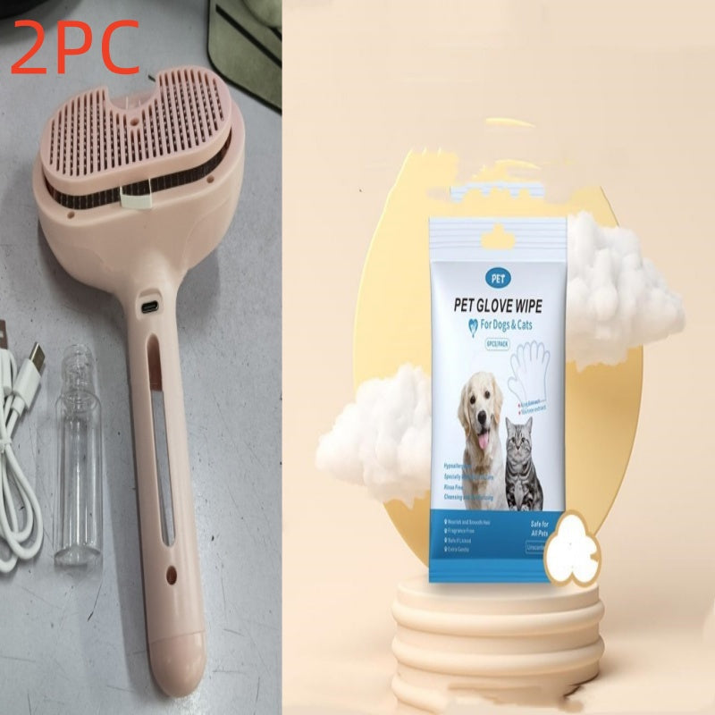 Mist Grooming Brush for Dogs & Cats