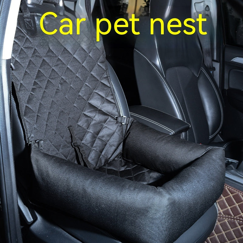 Multi-Style Dog Car Seat & Travel Cushion