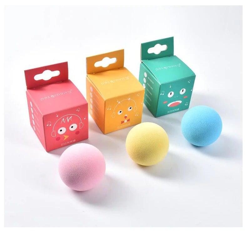 Interactive Chirping Cat Ball Toy