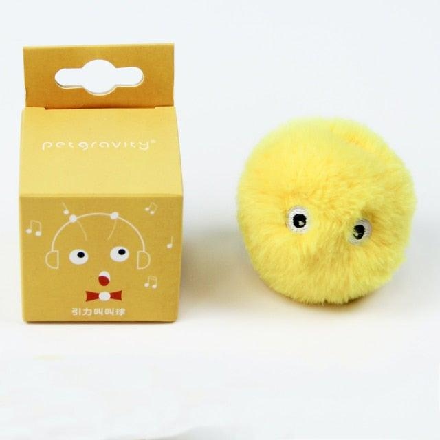 Interactive Chirping Cat Ball Toy