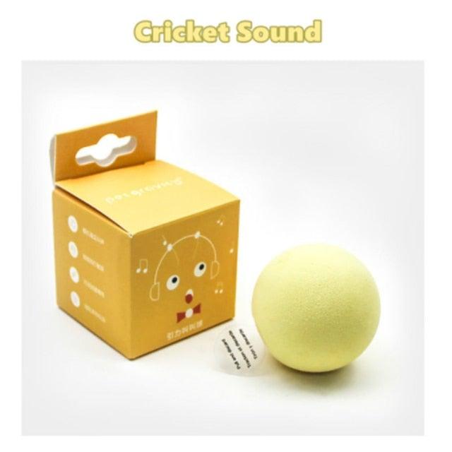 Interactive Chirping Cat Ball Toy